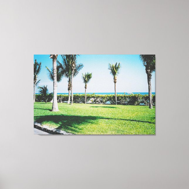 Tropical Breeze Canvas Print (Front)