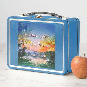 Tropical Breeze Goa Beach Metal Lunch Box