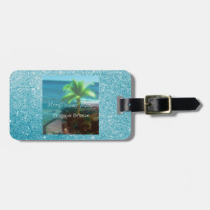 Tropical Breeze Luggage Tag