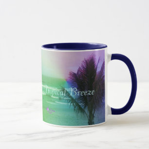 Tropical Breeze Ringer Coffee Mug