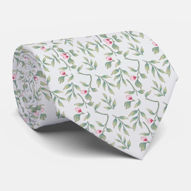Tropical Breeze Wedding Keepsake  Neck Tie (Rolled)