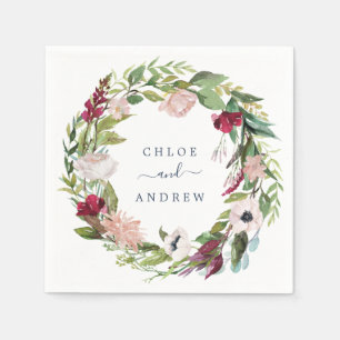Tropical Breeze Wedding Napkin