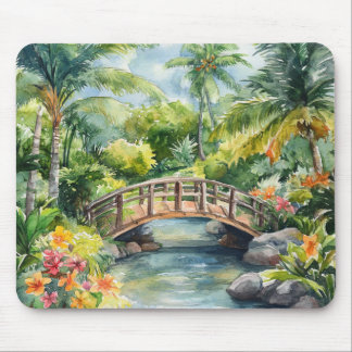 Tropical Bridge Mouse Mat