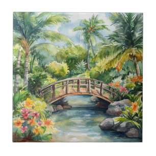 Tropical Bridge Tile