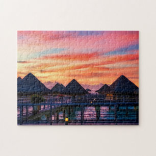 Tropical Bungalow Game Puzzle