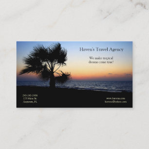 Tropical Business Card