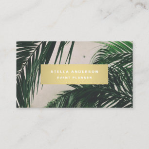 Tropical Business Card