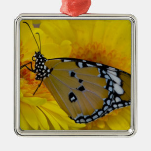 Tropical Butterflies Metal Tree Decoration
