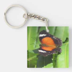 Tropical Butterfly Key Ring