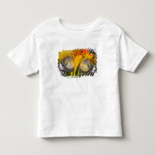 Tropical Butterfly Twins Toddler T-Shirt