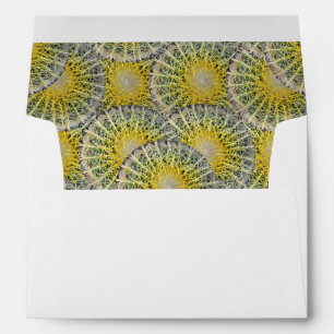 Tropical Cactus Photo Custom Address Envelope