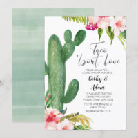 Tropical Cactus Taco about Love COUPLES SHOWER