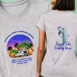 Tropical Camping Group Women's Custom T-Shirt