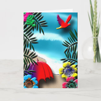 Tropical Card