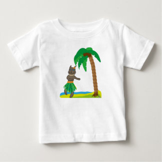 Tropical cat baby T-Shirt