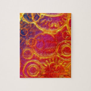 Tropical Chic Classy Mod Beach Jigsaw Puzzle