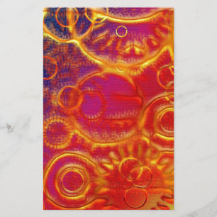 Tropical Chic Classy Mod Beach Stationery