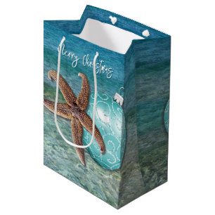 Tropical Christmas Greeting Gift Bag