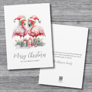 Tropical Christmas Holiday Card