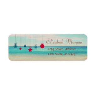 Tropical,Christmas Ornaments,Beach