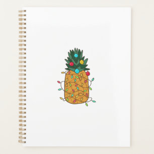 Tropical Christmas Pineapple Planner