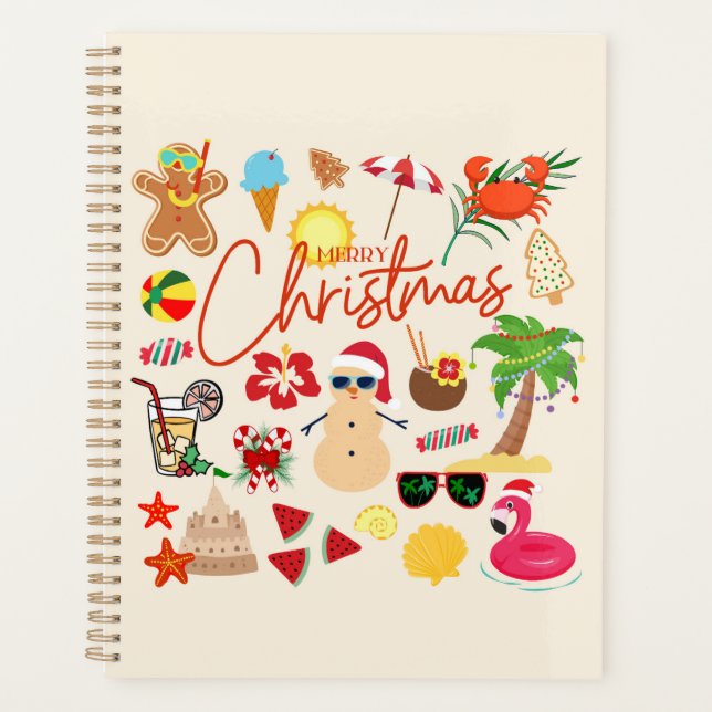 Tropical Christmas Planner (Front)