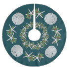 Tropical Christmas Sand Dollars Starfish Teal