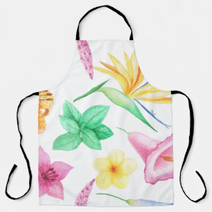 Tropical City Art Apron