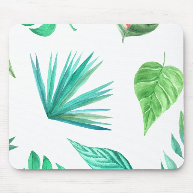 Tropical Clip Art Mouse Mat (Front)