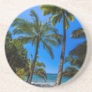 Tropical coastline 2 coaster