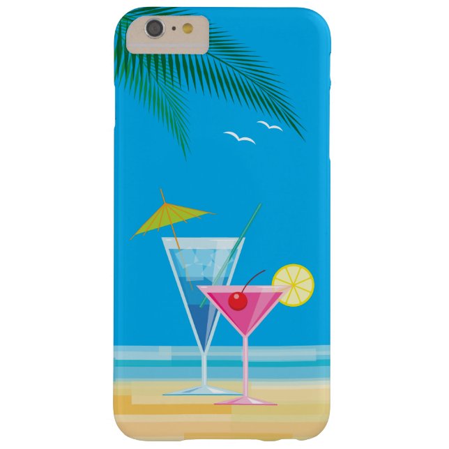 Tropical Cocktails iPhone 6/6s Plus Case (Back)