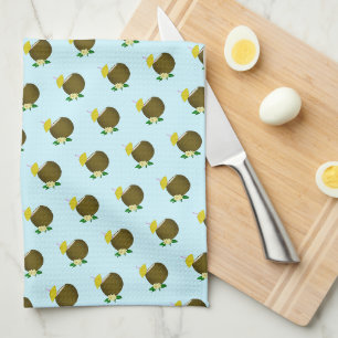 Tropical Coconut Drink Tea Towel