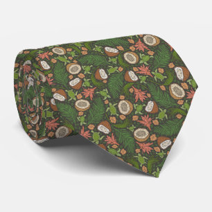 Tropical Coconuts Tie