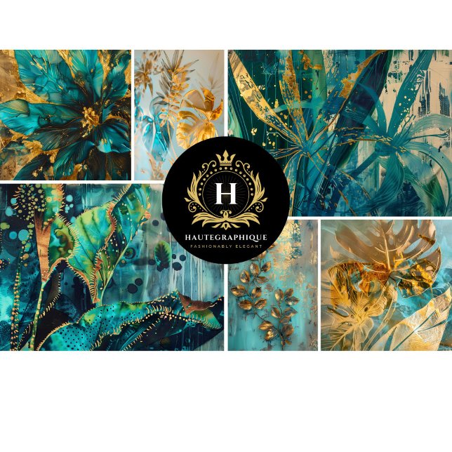 Tropical Collage Decoupage Tissue Paper (Creator Uploaded)