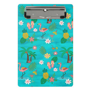 Tropical Collage Mini Clipboard