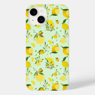 Tropical colourful Citrus SUMMER Orange lemon Slic Case-Mate iPhone 14 Case