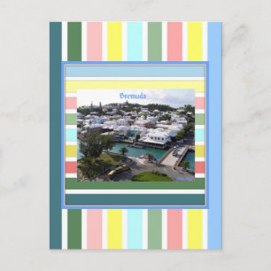 Tropical Colours of Bermuda Postcard