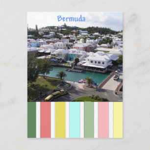 Tropical Colours of Bermuda Postcard