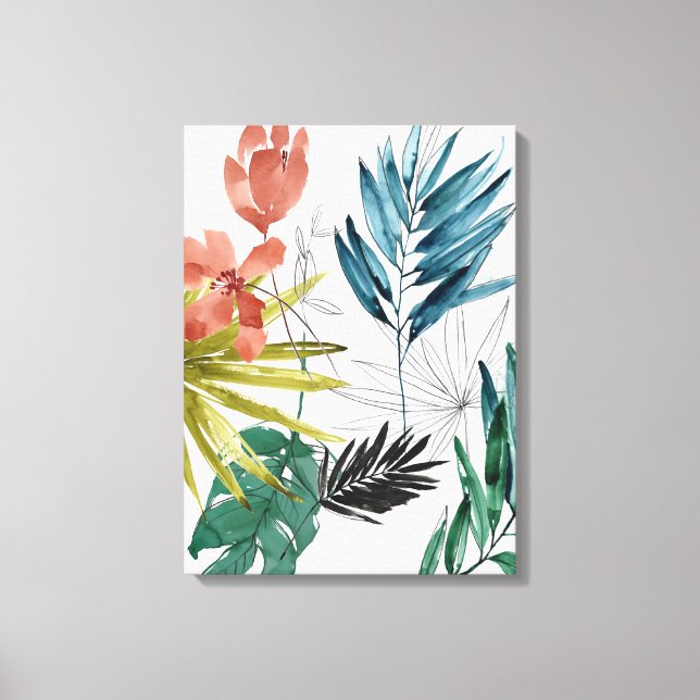 Tropical Composition Canvas Print (Front)