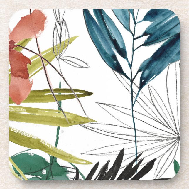 Tropical Composition Coaster (Front)