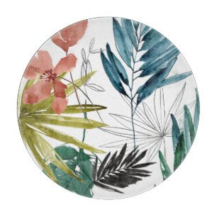 Tropical Composition Cutting Board