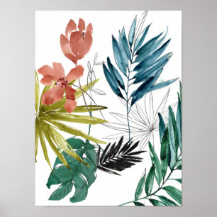 Tropical Composition Poster