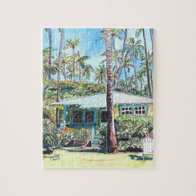 Tropical Cottage of Kauai Puzzles (Vertical)