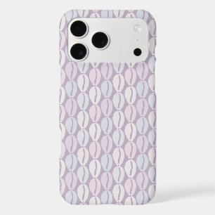 Tropical cowrie seashell floral hawaiian pattern