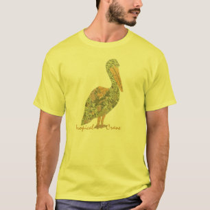 Tropical Crane T-Shirt