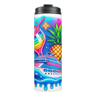 Tropical Cruise with Cruise Ship Thermal Tumbler