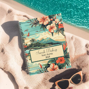 Tropical Customisable Yearly Planner Hardcover 