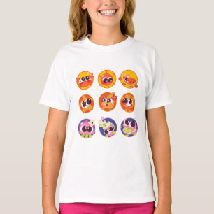 Tropical Cutie Squad Girls Kawaii Summer Ocean T-Shirt