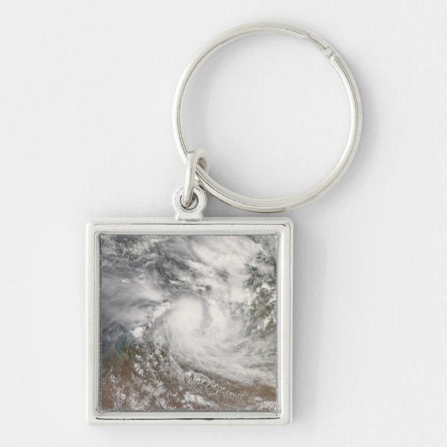 Tropical Cyclone Billy Key Ring (Front)