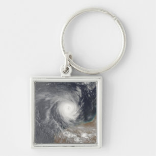 Tropical Cyclone Billy off Australia Key Ring